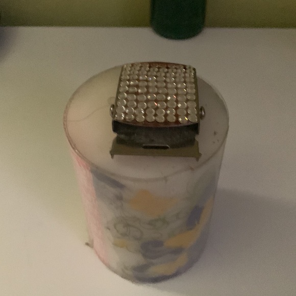 Vintage Rhinestone belt buckle - Picture 3 of 5